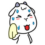村村羊QQ表情包_擦汗