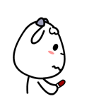 村村羊QQ表情包_吃药