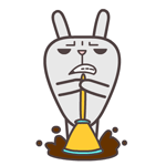 屌丝兔脑残主题qq表情包合集_14