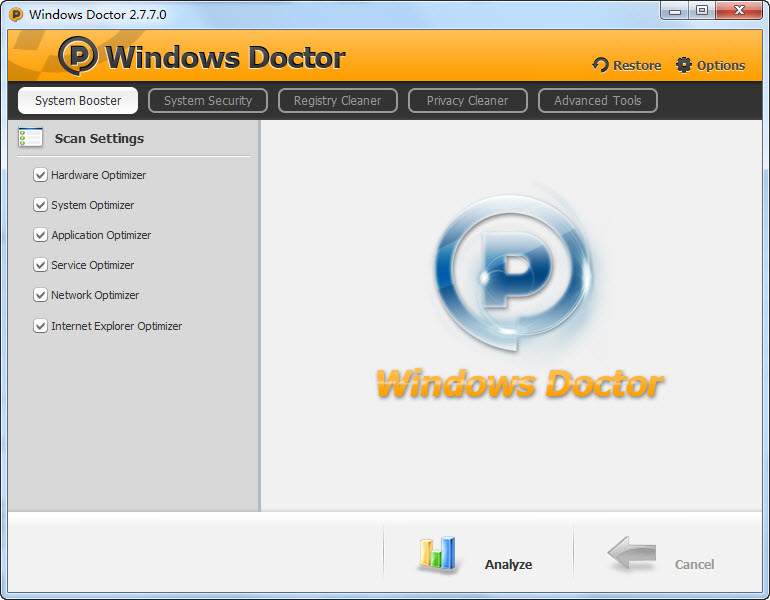 windows doctor Windows系统医生