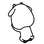 村村羊QQ表情包_不敢看