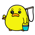 王小鸭QQ表情包_钓鱼去