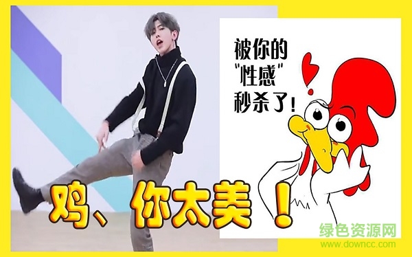 鸡你太美表情包gif 鸡你太美表情包