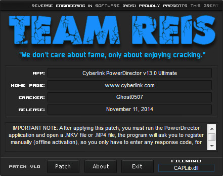 威力导演13注册机 威力导演13注册机下载