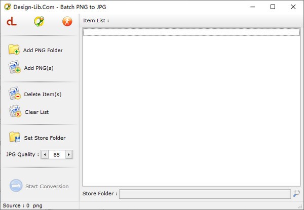 Batch PNG to JPG(批量PNG转JPG转换器)v1.0官方版