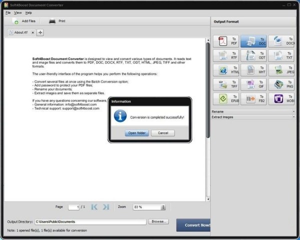 Soft4Boost Document Converter(文档转换器)v6.9.1.767官方版