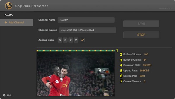 直播推流软件sopplus streamerv0.3.2官方版