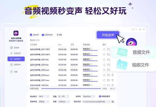 金舟AI变声器官方版