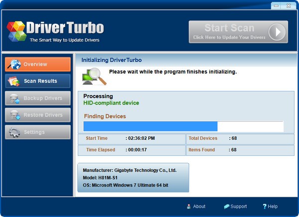 DriverTurbo(驱动管理软件)v3.7.0.0官方版