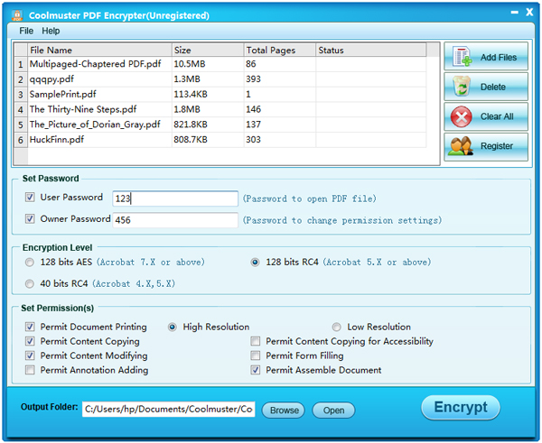Coolmuster PDF Encrypter文件加密官方版
