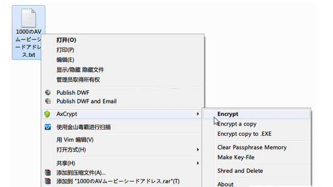 AxCrypt官方中文版