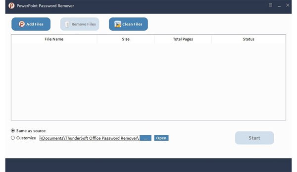 ThunderSoft PowerPoint Password Remover(PPT密码删除工具)v3.5.8官方版
