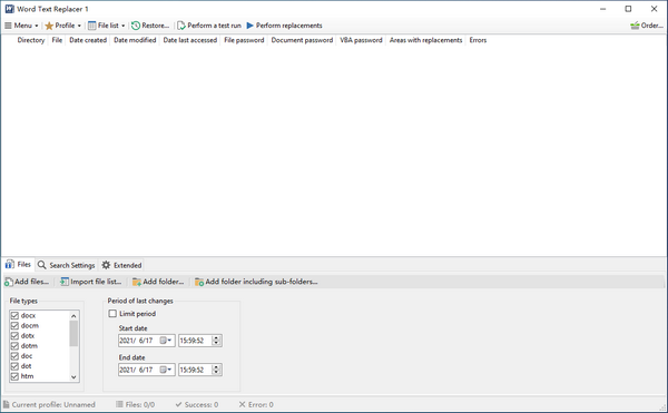 Word Text Replacer(Word内容批量替换软件)v1.2.0官方版