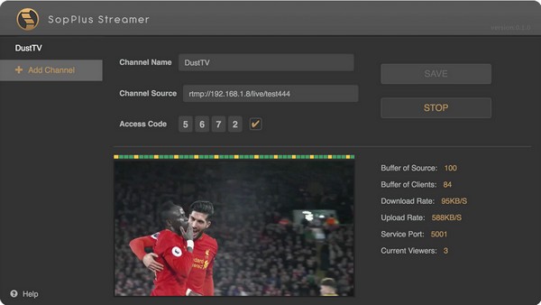 直播推流软件sopplus streamerv0.3.2官方版