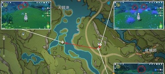 《原神22晶蝶点位及抓取路线详解》（把握精准位置，轻松收获晶蝶）