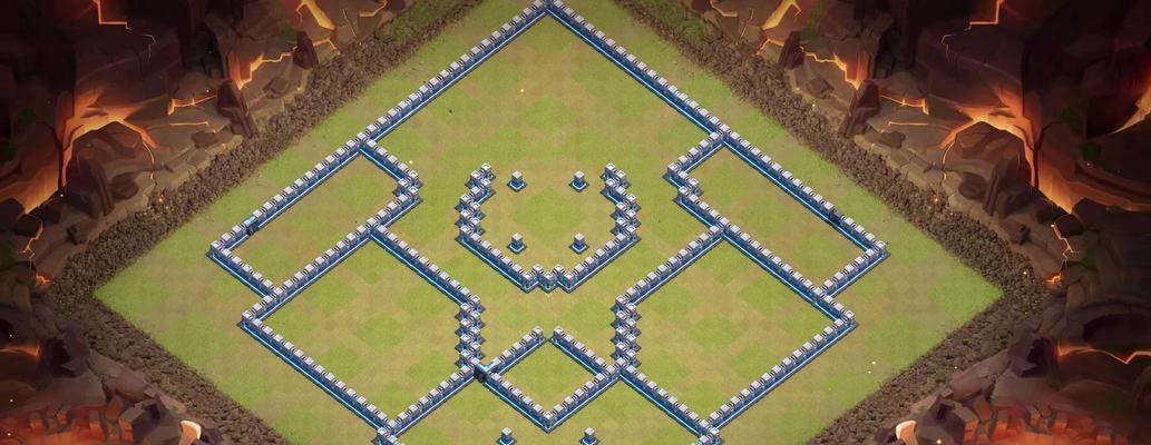 《部落冲突14本对称防三阵型攻略》（以独特的布阵方式，助你轻松抵御敌人的进攻！）