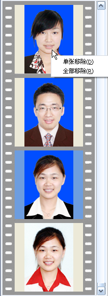 证照之星删除选择的照片办法