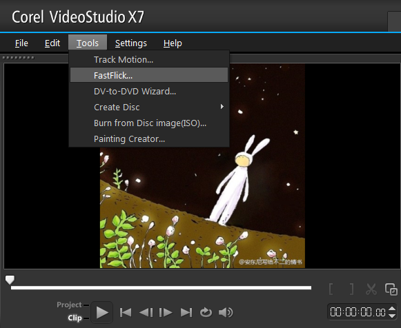 会声会影x7怎么快速编辑视频 FastFlick三步完成视频文件编辑的教程【图文】