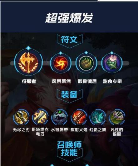 LOL手游莎弥拉装备符文选择建议（打造完美莎弥拉，符文装备不可少！）