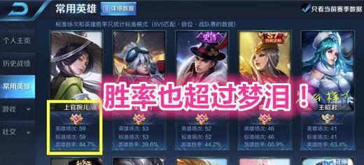 《国服上官婉儿铭文出装攻略》（掌握最强铭文与装备组合，打造无敌上官婉儿）