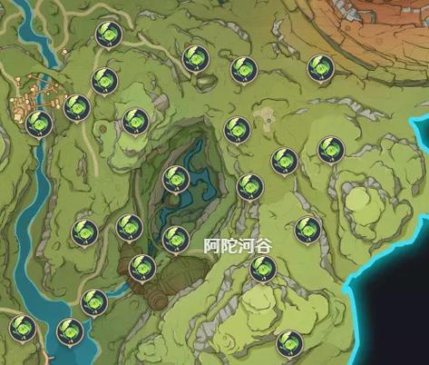 《原神》善间地草神瞳分布位置一览（探索善间地草神瞳，解锁新的力量）