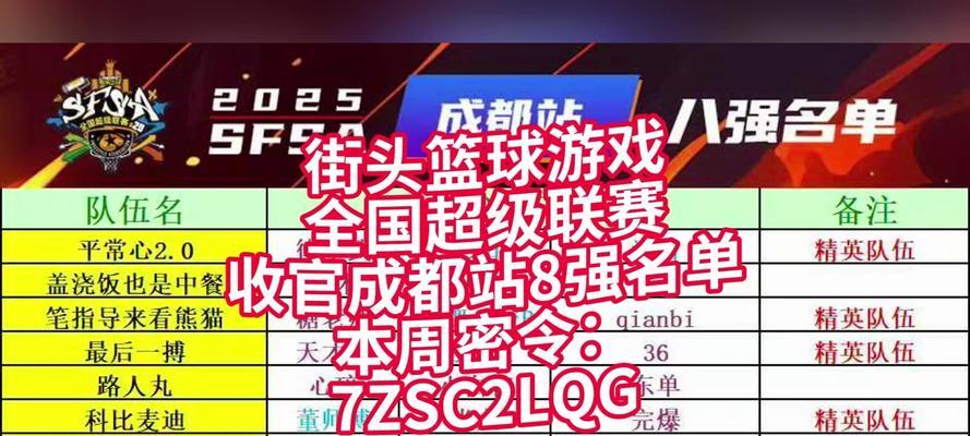街头篮球游戏攻略详解图（全面解析街头篮球游戏攻略，帮你成为篮球之王）
