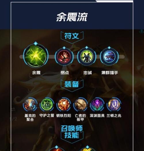 周瑜出装攻略（揭秘周瑜如何通过合理出装提升战斗力）