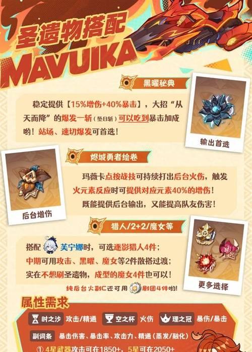 《原神出装技巧攻略大全》（成为原神高手的必备指南）