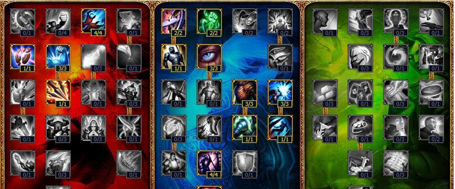 《英雄联盟技能加点攻略》（解密英雄技能加点秘籍，助你成为顶尖玩家！）