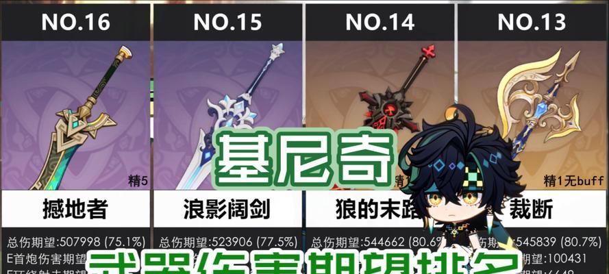 如何选择优菈的最佳武器？（原神优菈武器伤害期望及选择建议）