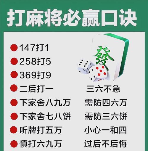 街机麻将对决游戏攻略（打破记录，成为麻将大师！）