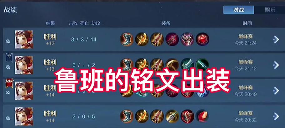 鲁班出装攻略酒店篇（通过合适的装备提升鲁班在游戏中的综合实力）