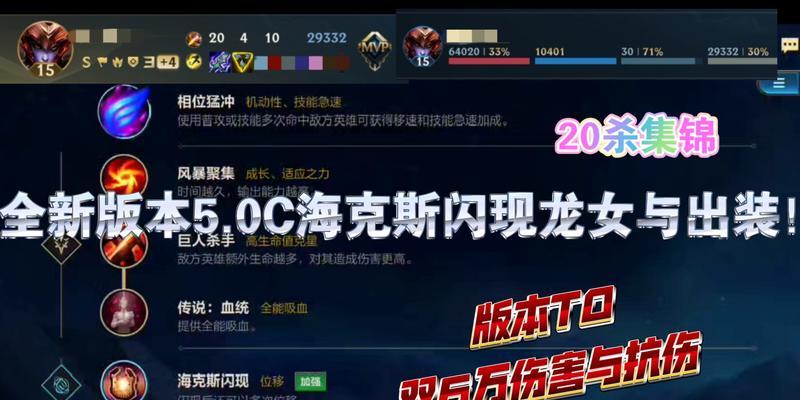 龙女职业比赛出装攻略（打造最强龙女，征服比赛赛场）