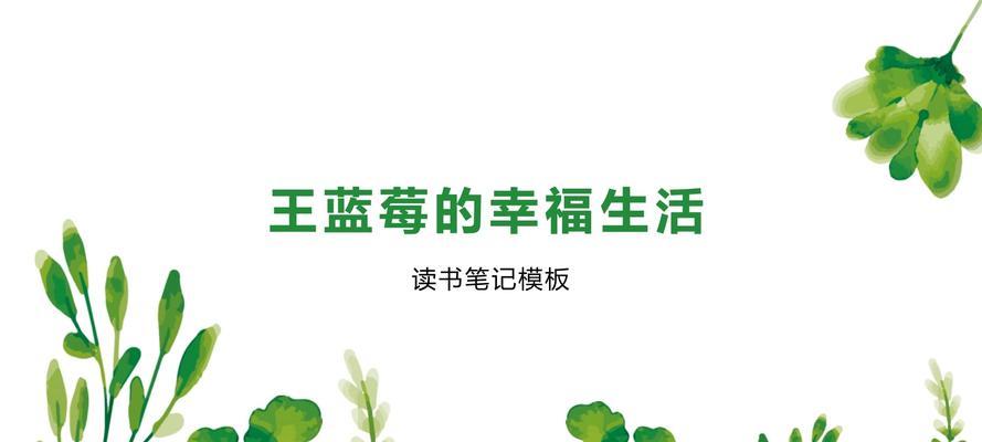 《王蓝莓的幸福生活》游戏1-30选择攻略（探索幸福的多种可能性）