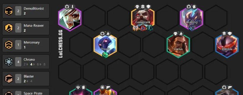 《云顶之弈S65老鼠阵容搭配一览》