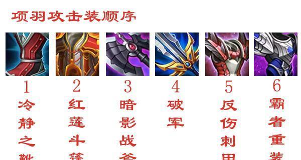 勇者无惧项羽出装攻略（大胆选择，无所畏惧）