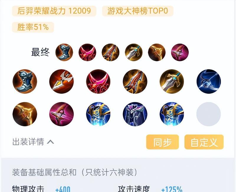 《S16后羿出装铭文攻略》