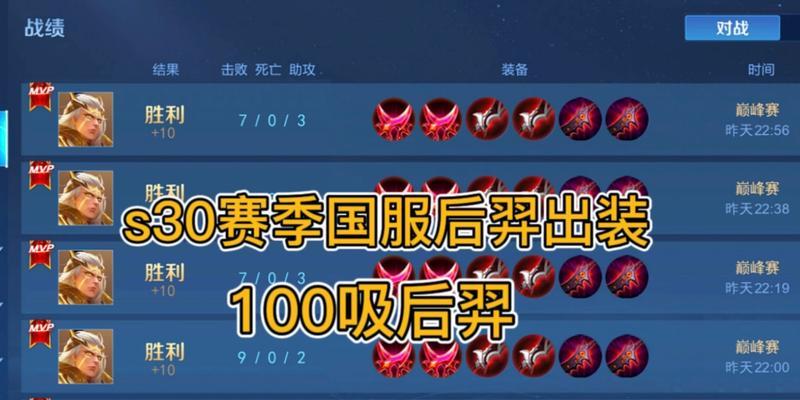 未来后裔出装调整攻略（以最新版本为主，带你解析后裔的最佳装备选择！）