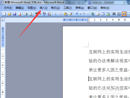 word2003分隔符怎么使用