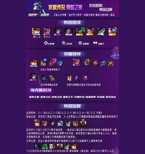 霓虹之战阿狸出装攻略（如何选择最适合的装备提升阿狸的战斗能力）