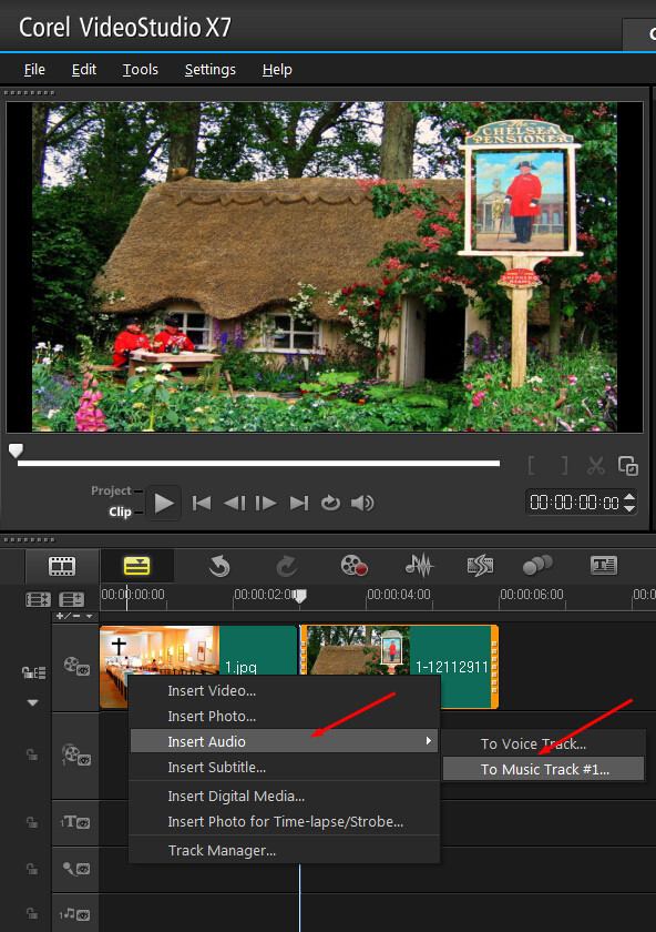 会声会影x7如何给视频添加背景音乐 会声会影x7添加背景音乐的教程