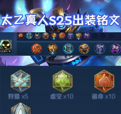 《探秘以太乙最强出装及铭文攻略》（揭秘全新版本的完美战斗力提升）