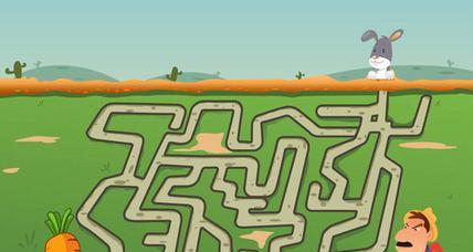 兔子冒险（挑战重重关卡，助兔子找到美味胡萝卜）