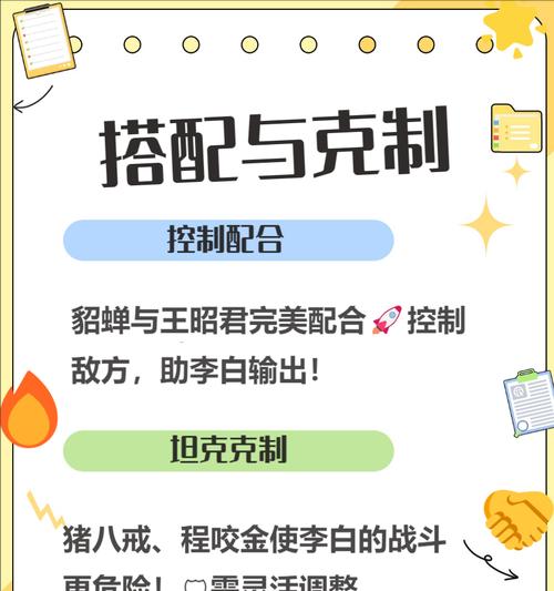 李白一技能出装攻略（掌握技能，战无不胜，关键在装备选择）