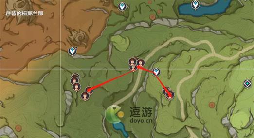 原神劫波莲采集分布图一览（探索世界，发现劫波莲）