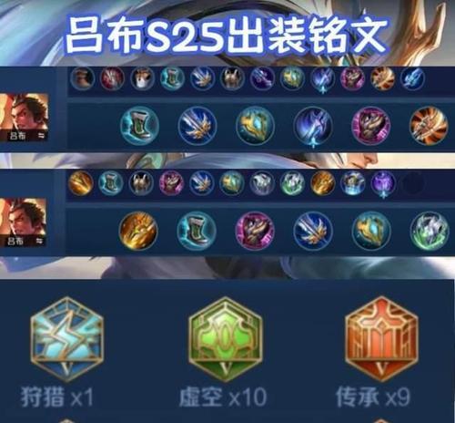 新版本吕布出装攻略男（强势装备让吕布无敌战场）