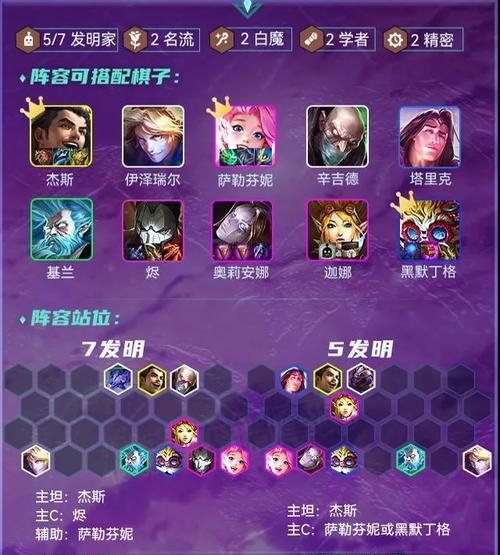 云顶之弈S6黑白魔法阵容玩法介绍（打造最强黑白阵容的技巧和策略）