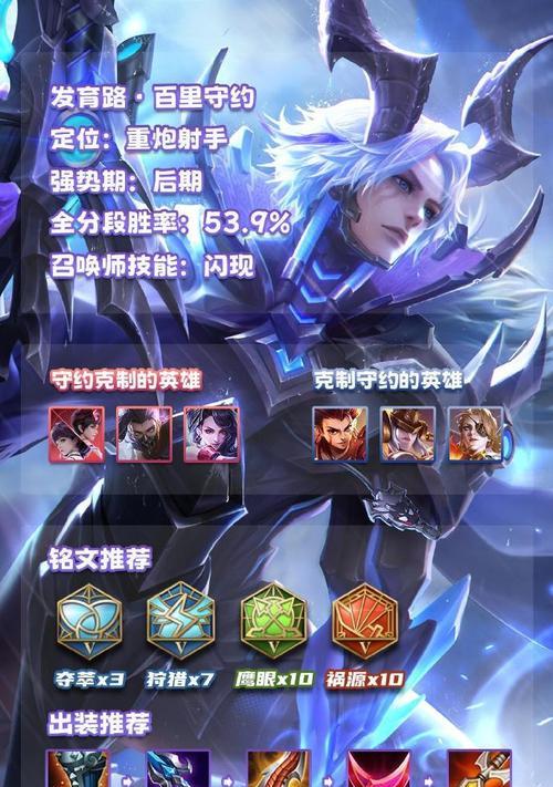 完整版出装铭文攻略（打造最强英雄装备和铭文搭配，向胜利迈进！）